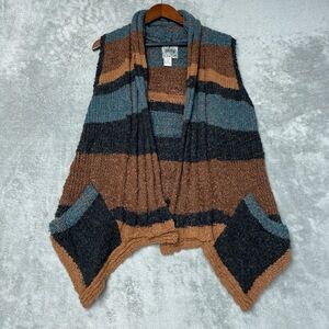 Curio Women's Cardigan M/L Multicolor Wool Blend *no size tag* H0852